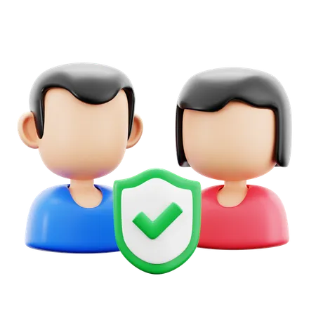 Family Insurance  3D Icon