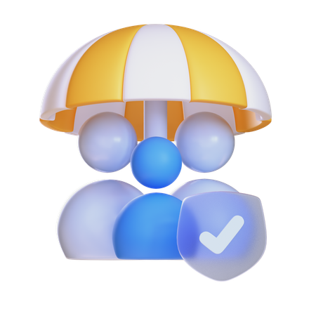 Family Insurance  3D Icon