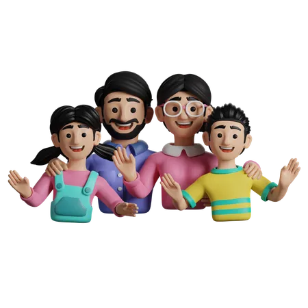 Family Love  3D Icon