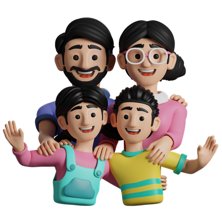 Family Love  3D Icon