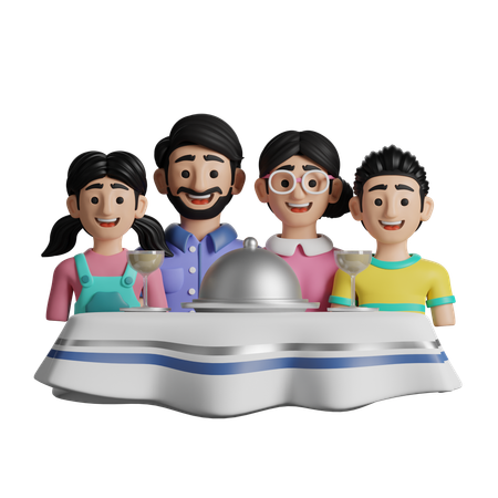 Family Meals  3D Icon