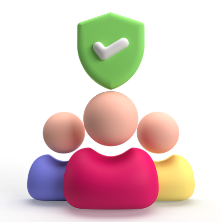 Family Security  3D Icon