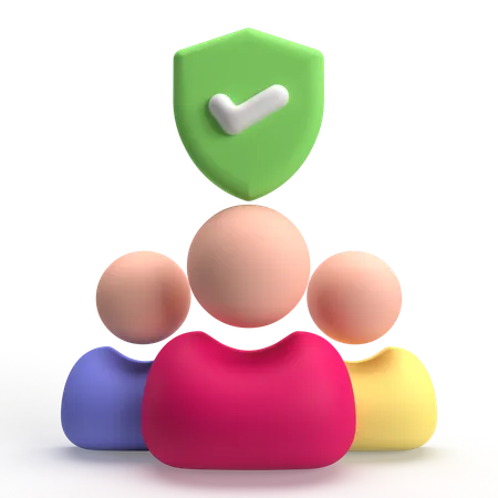 Family Security  3D Icon