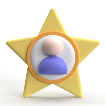 Famous User  3D Icon