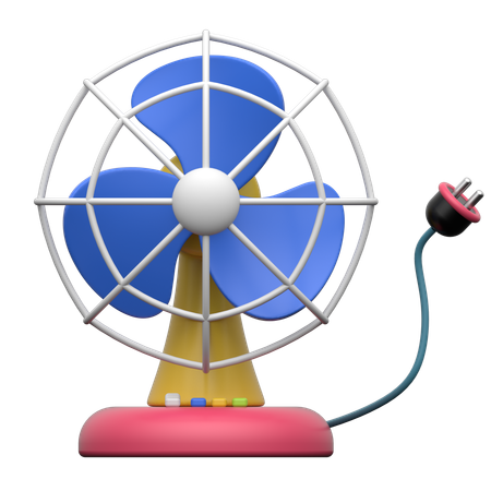 ファン  3D Icon