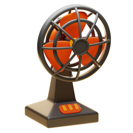 ファン  3D Icon