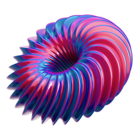 Fan Abstract  3D Icon