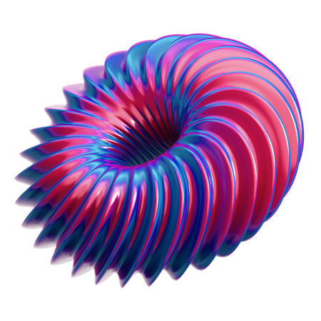 Fan Abstract  3D Icon