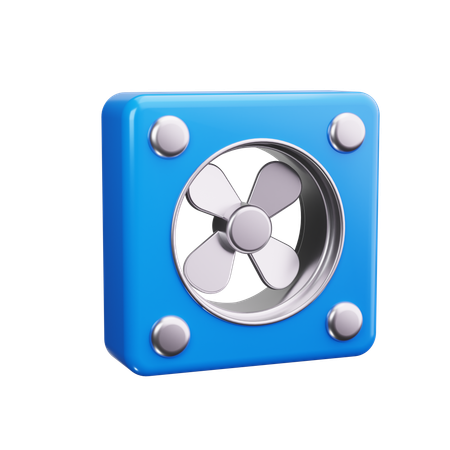 Fan Blades  3D Icon