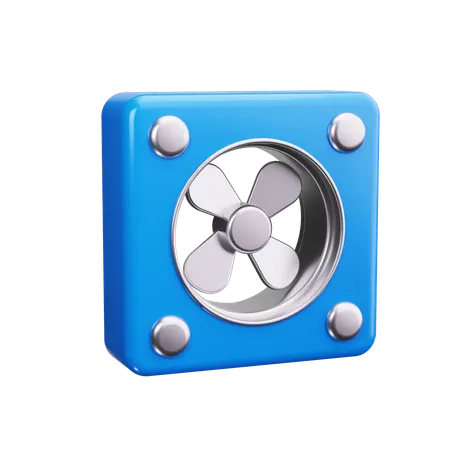 Fan Blades  3D Icon