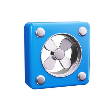 Fan Blades  3D Icon