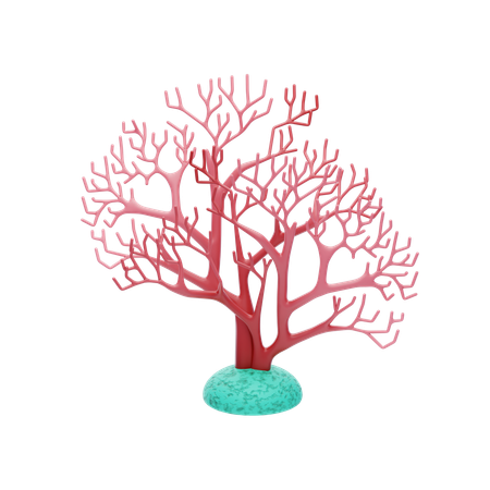 Fan Coral  3D Icon