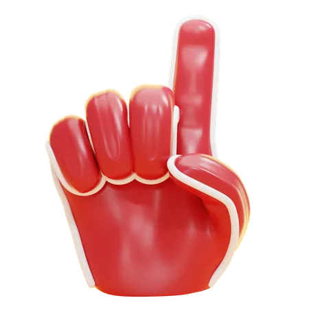 FAN FINGER  3D Icon