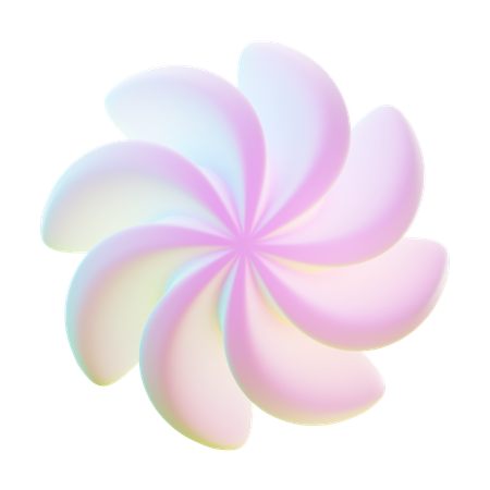 Fan Sphere Abstract Shape  3D Icon