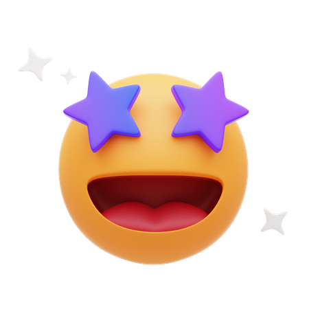 Fan Star Emoji 3D Icon
