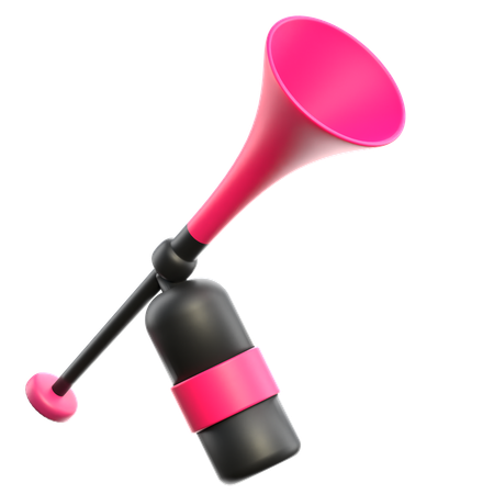 Fan Trumpet  3D Icon