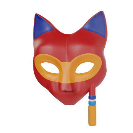 Fancy Mask  3D Icon