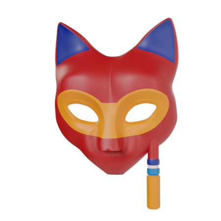 Fancy Mask  3D Icon