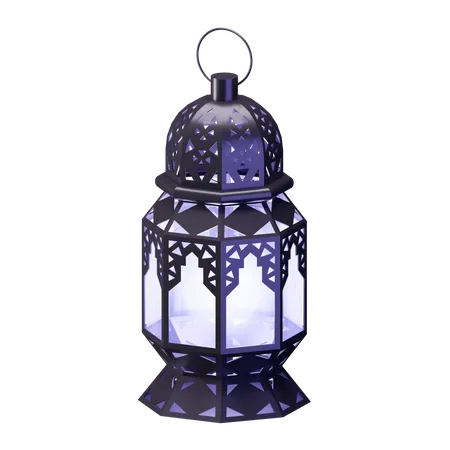 3 D Render Icon Illustration Of Fanous Lantern Suitable For Ramadan Theme 3D Illustration