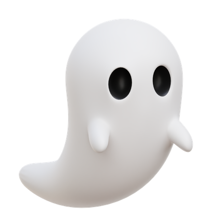 Fantasma de Halloween  3D Icon