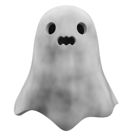 Fantasma assustador  3D Icon