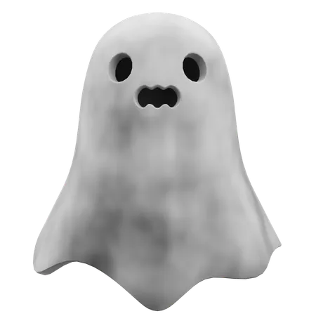 Fantasma assustador  3D Icon