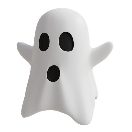 Fantasma assustador  3D Icon