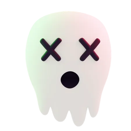 Fantasma assustador  3D Icon