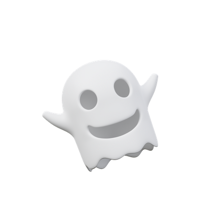 Fantasma assustador  3D Icon