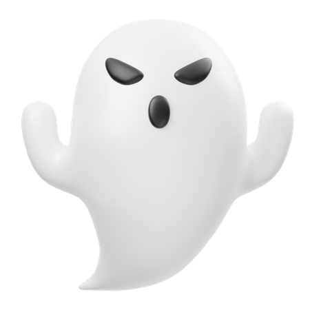 Fantasma assustador  3D Icon