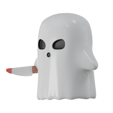 Fantasma aterrador  3D Icon