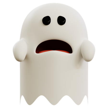 Fantasma cansado  3D Icon