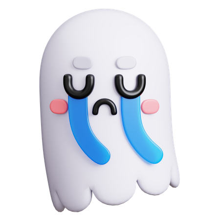 Fantasma chorando  3D Icon