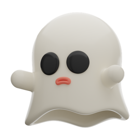 Fantasma de halloween  3D Icon