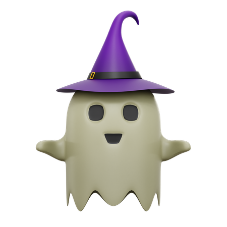 Fantasma de halloween  3D Icon