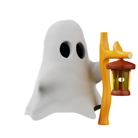 Fantasma de Halloween  3D Icon