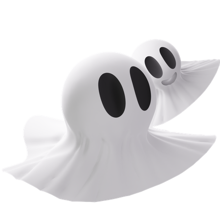 Fantasma de Halloween  3D Icon