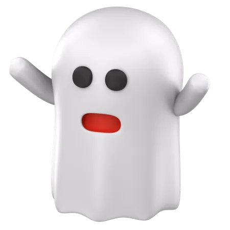 Fantasma de Halloween  3D Icon