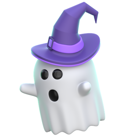 Fantasma de Halloween  3D Icon