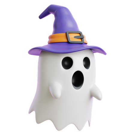 Fantasma de Halloween  3D Icon