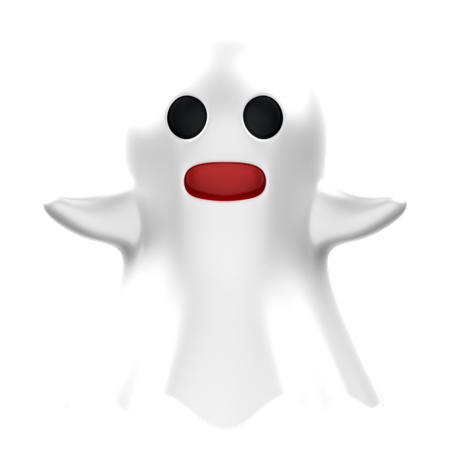 Fantasma de halloween  3D Icon