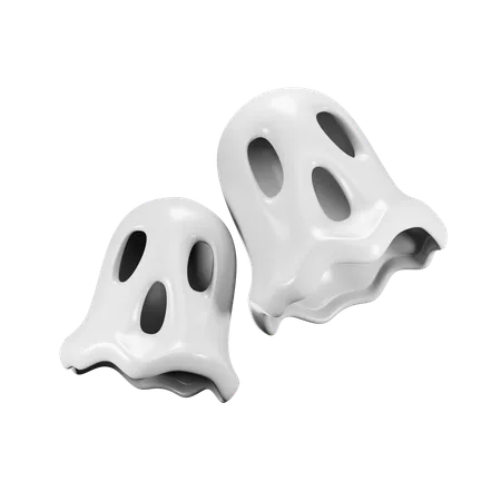 Fantasma de halloween  3D Icon