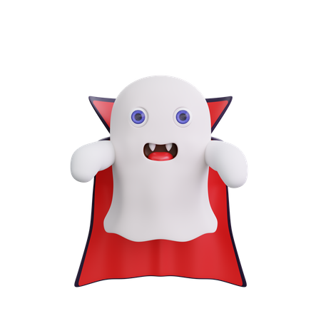 Fantasma de halloween  3D Illustration