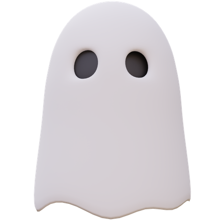 Fantasma del día de halloween  3D Icon