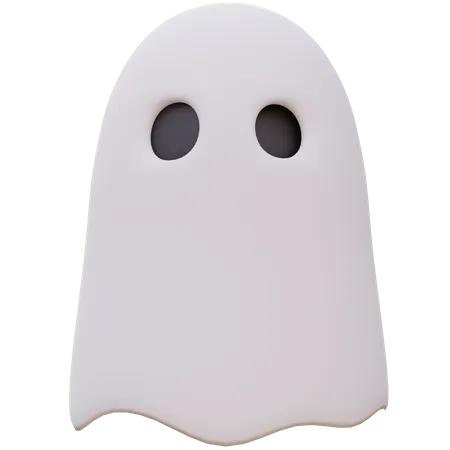 Fantasma del día de halloween  3D Icon