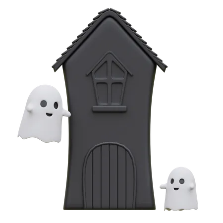 Fantasma del día de halloween  3D Icon