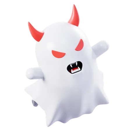 Fantasma demoníaco  3D Icon