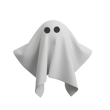 Fantasma espeluznante de halloween  3D Icon