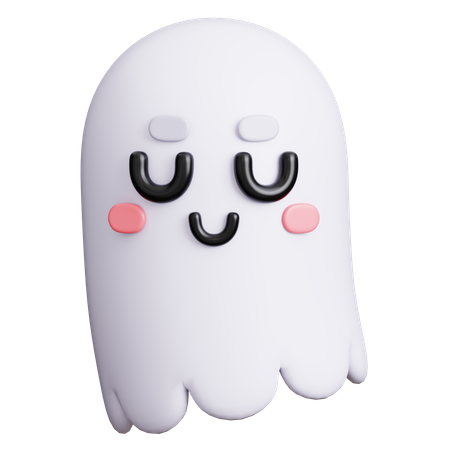 Fantasma fofo  3D Icon