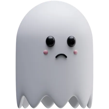 Fantasma triste  3D Icon